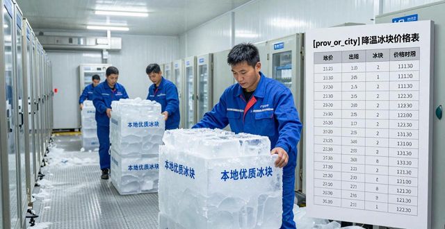上海浦东新区降温冰块多少钱一吨？本地制冰厂报价来了